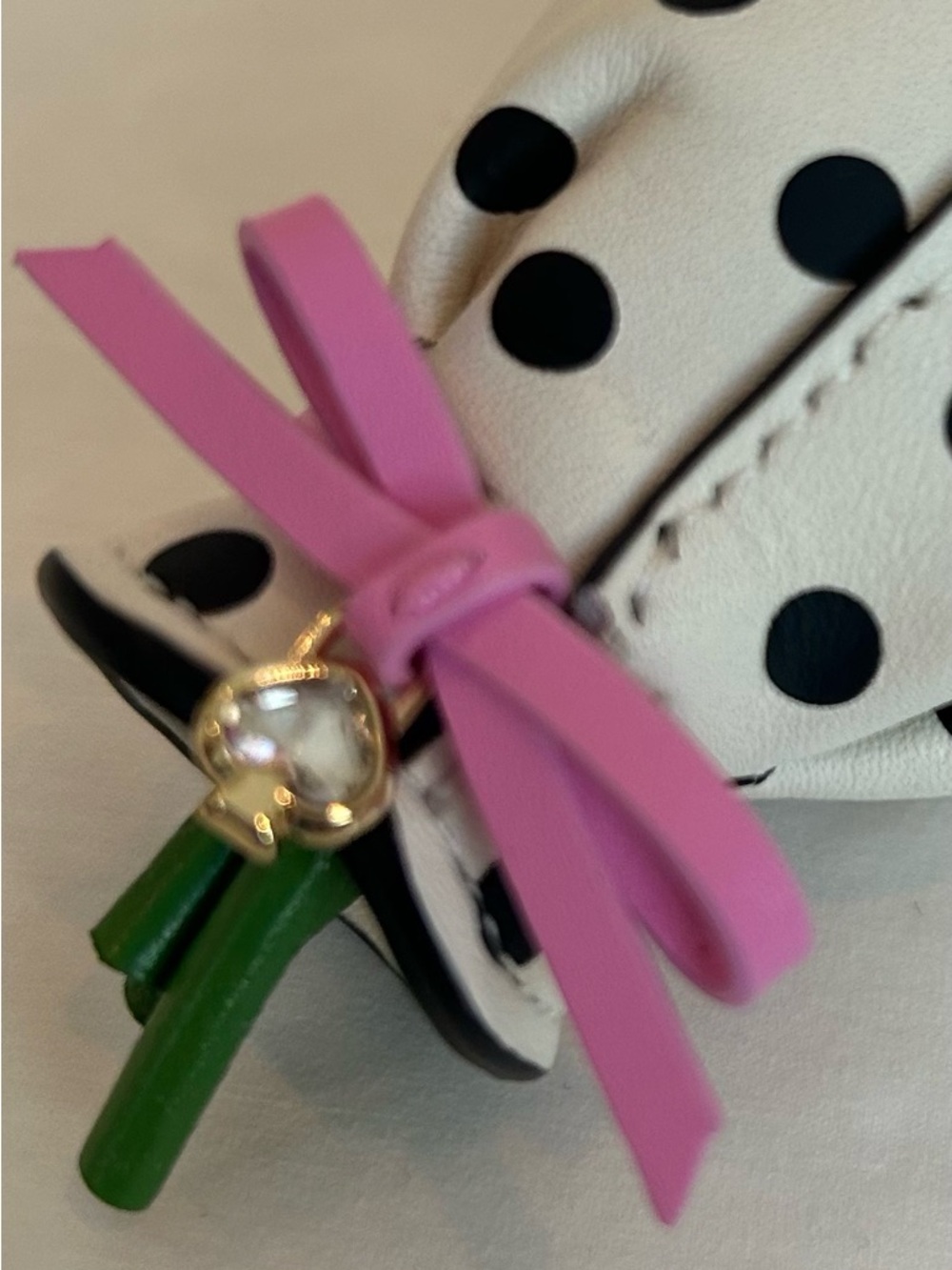 $$‼️DROP!! $148 NWT KS BAGCHARM FREE W/ KS Flora Patent Leather3D Bag! - Picture 8 of 17